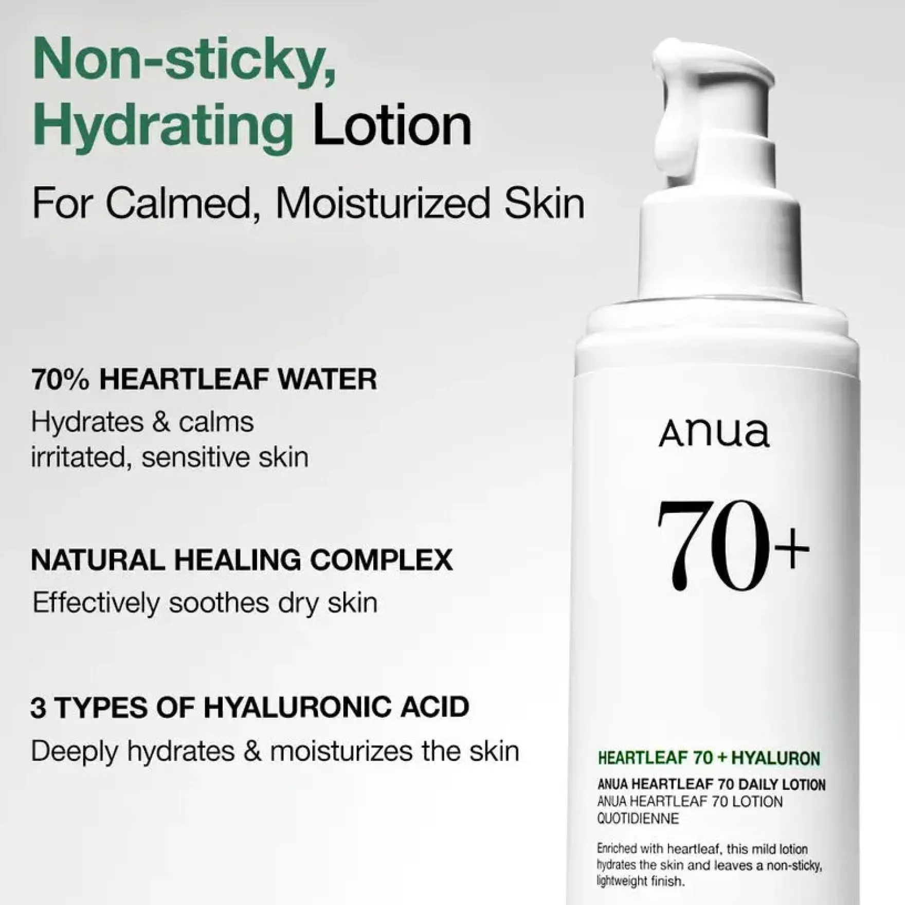 Heartleaf Soothing Skincare Routine Set