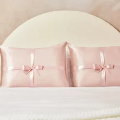 Holiday Standard Pillowcase 2 Piece Set Blush