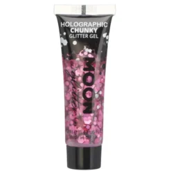 Holographic Chunky Glitter Gel Pink