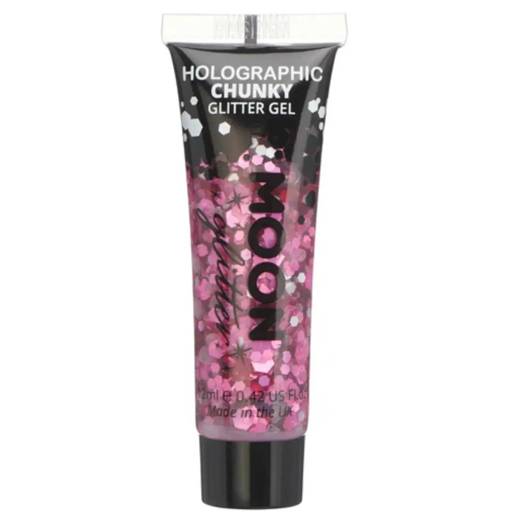 Holographic Chunky Glitter Gel Pink