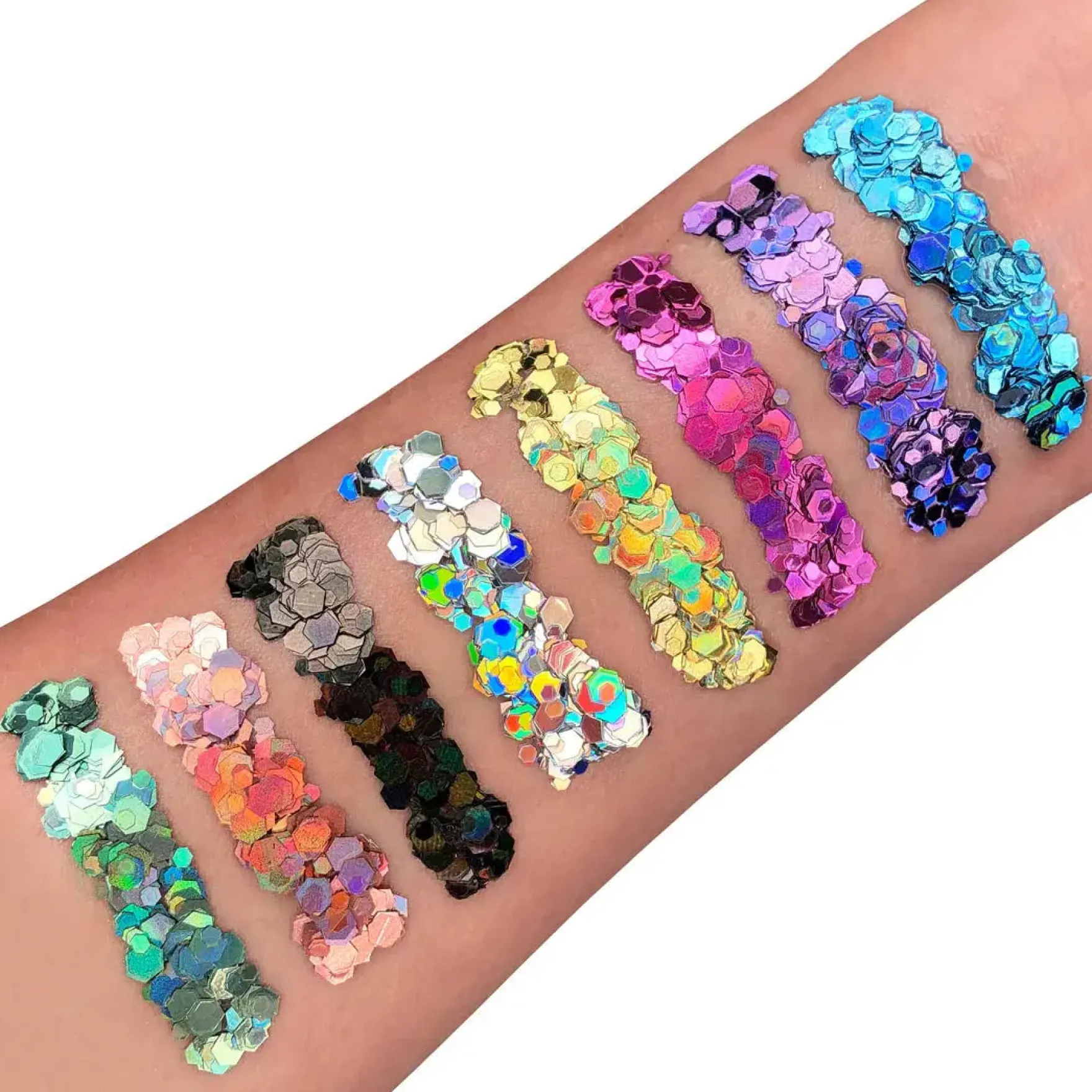Holographic Chunky Glitter Gel Silver
