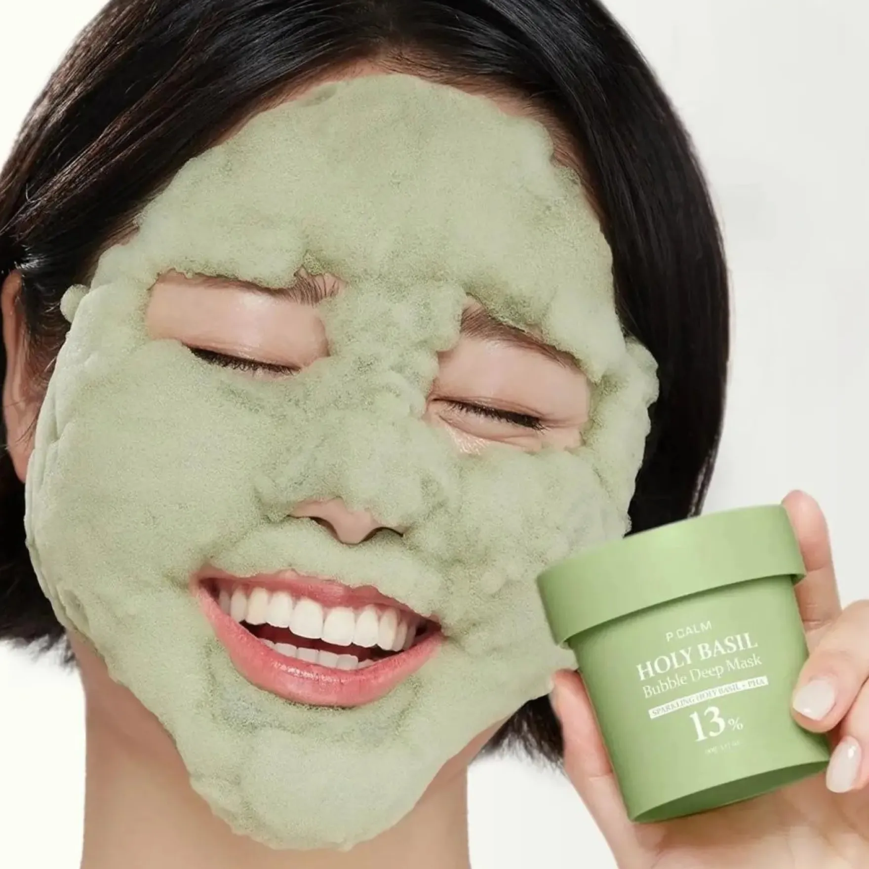 Holy Basil Bubble Deep Mask