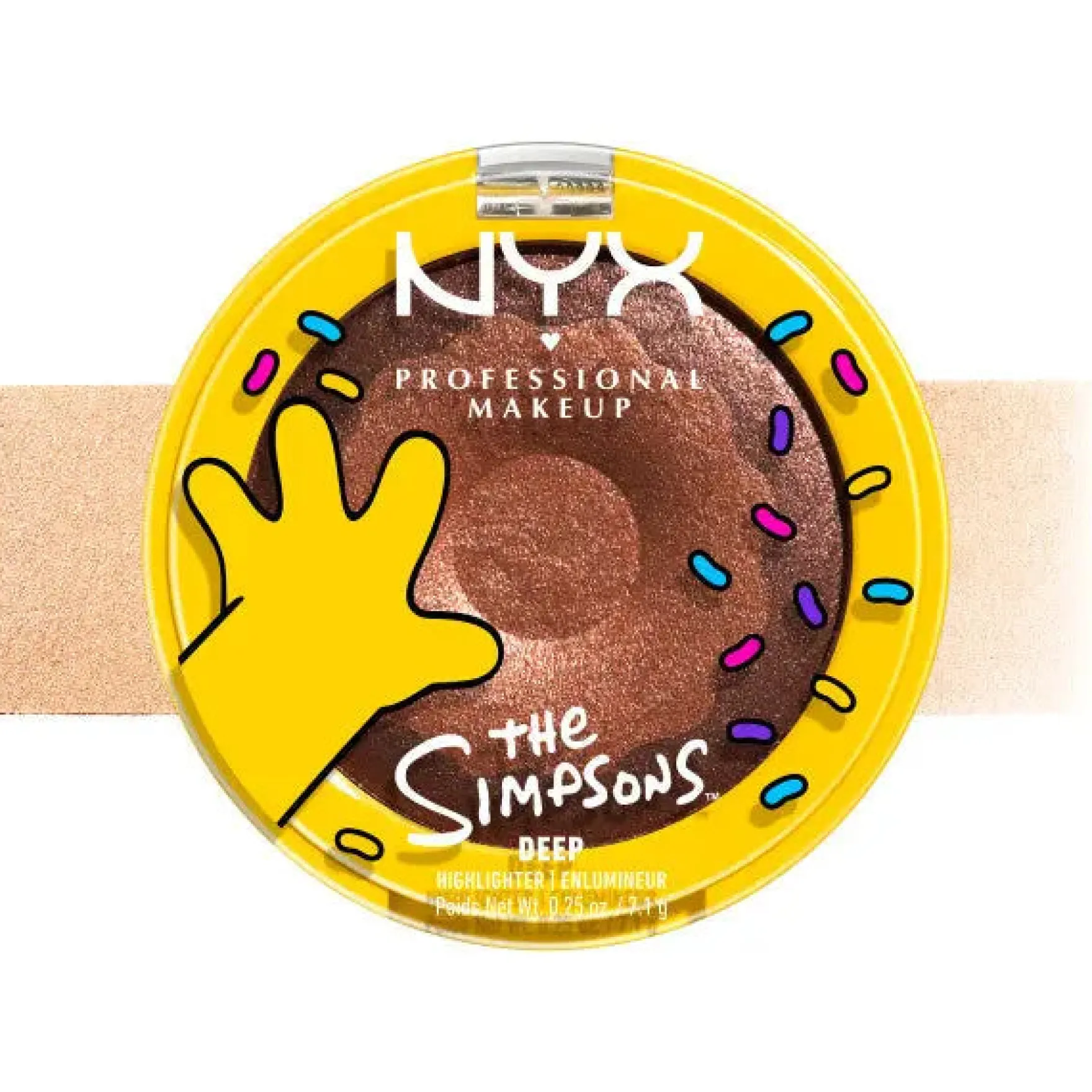 Homer Simpson Donut Highlighter Glazed Over 02 Deep