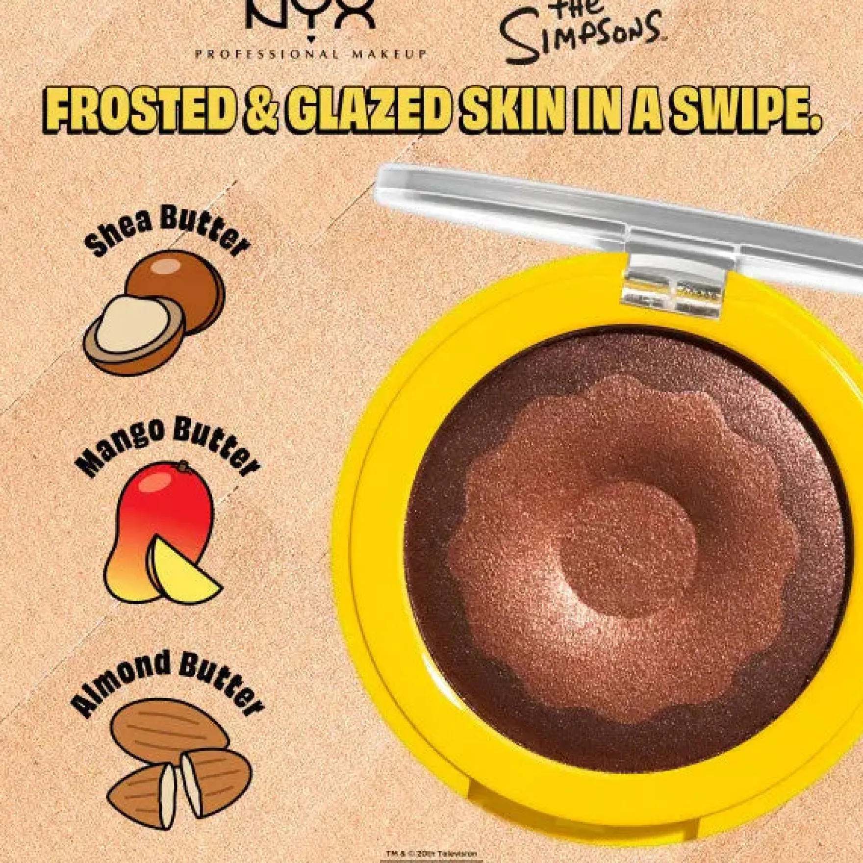 Homer Simpson Donut Highlighter Glazed Over 02 Deep