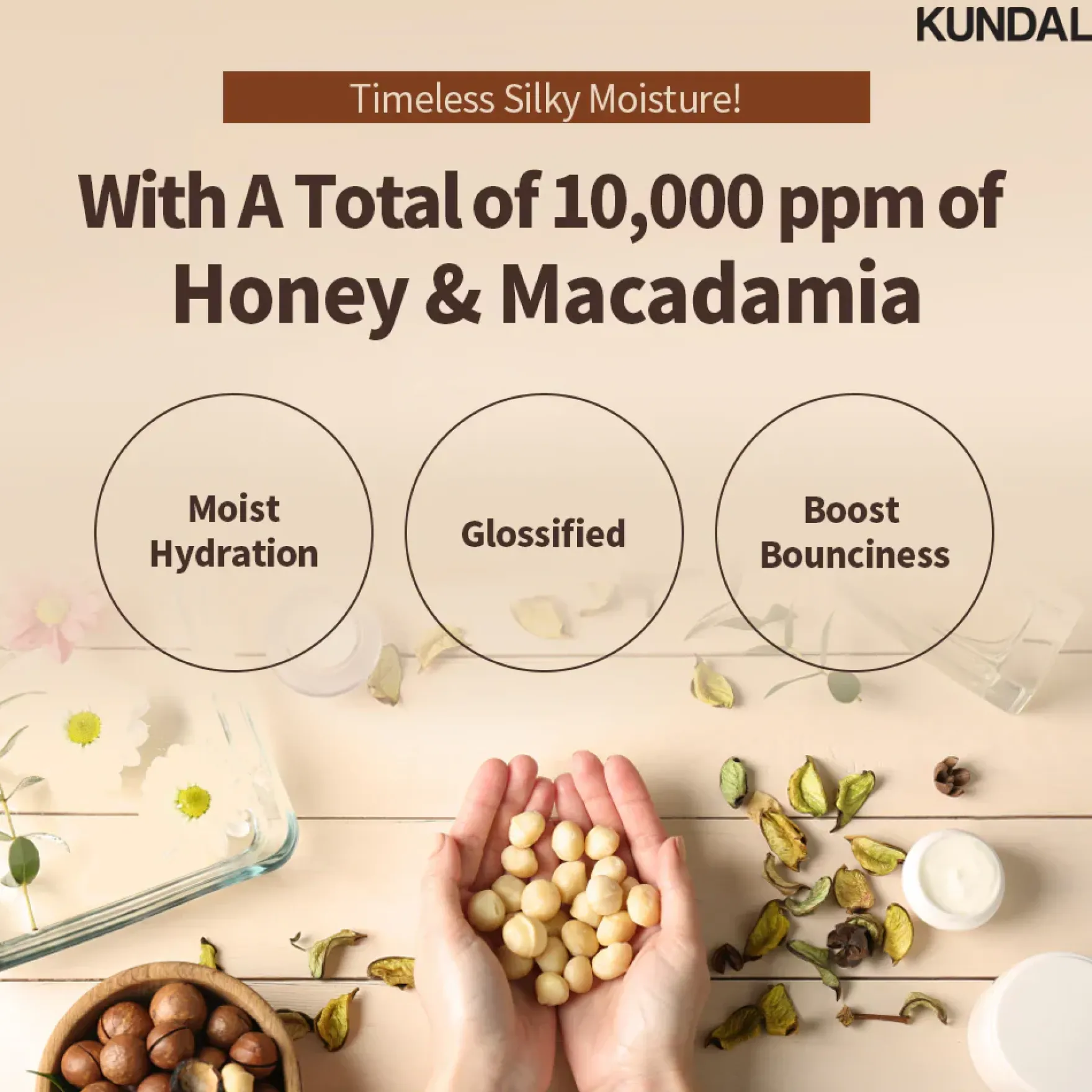Honey & Macadamia Nature Shampoo Cherry Blossom