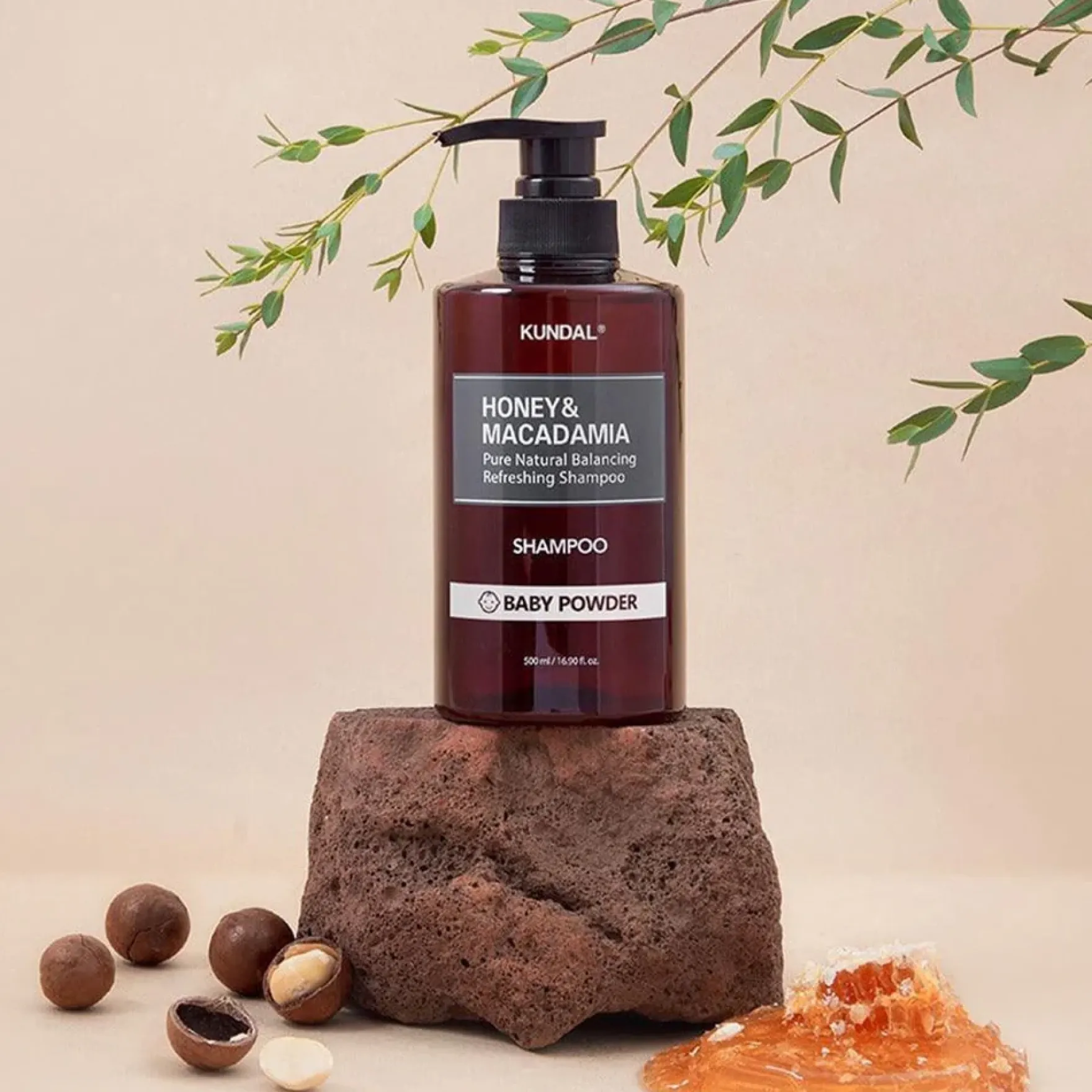 Honey & Macadamia Nature Shampoo Baby Powder