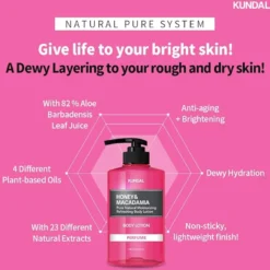 Honey & Macadamia Pure Body Lotion Baby Powder