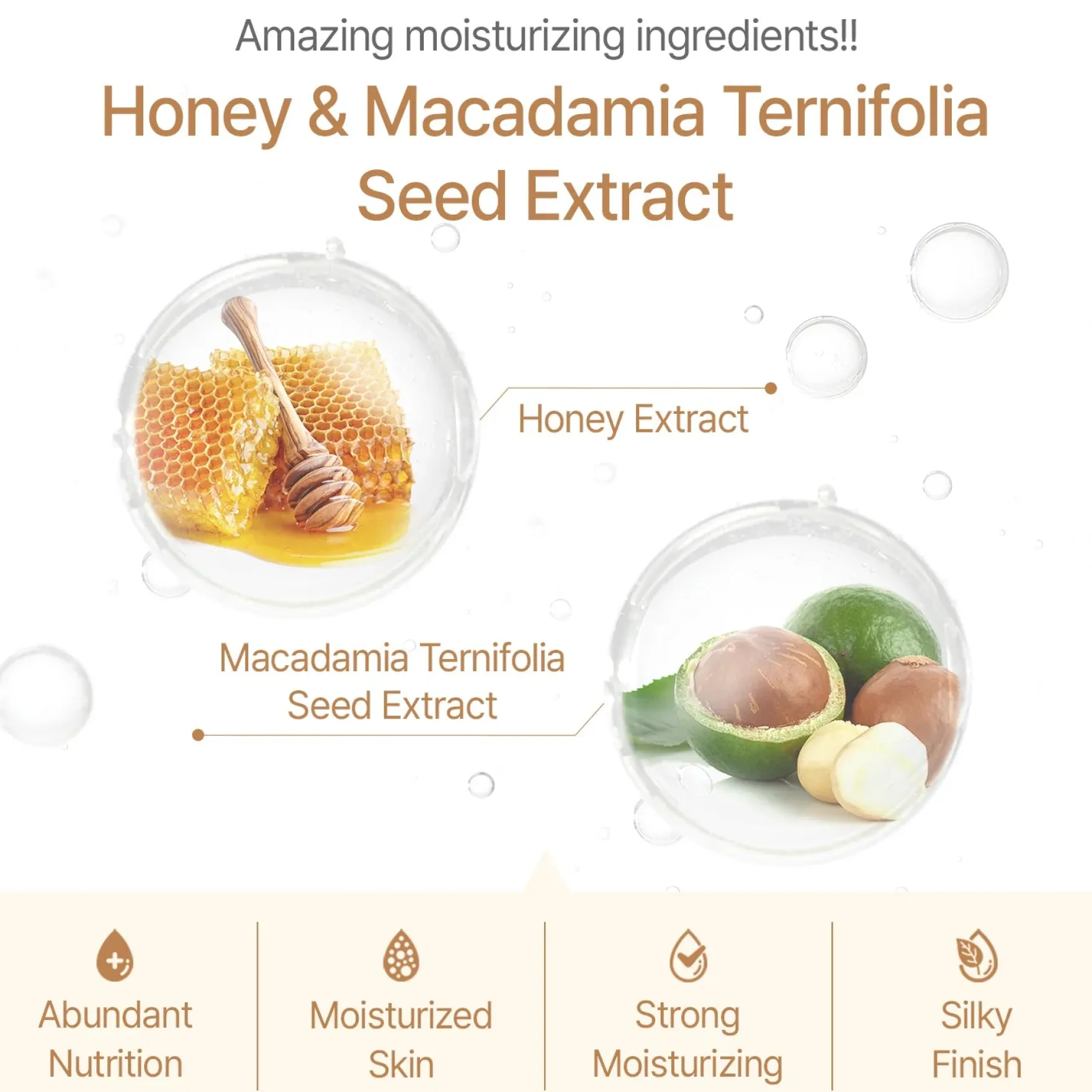 Honey & Macadamia Pure Body Lotion Baby Powder