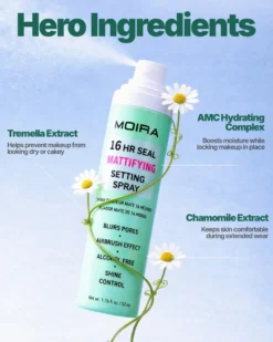 16HR Seal Mattifying Setting Spray