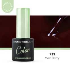 Hypoallergenic Hybrid UV/LED Gel Polish Wild Berry 713