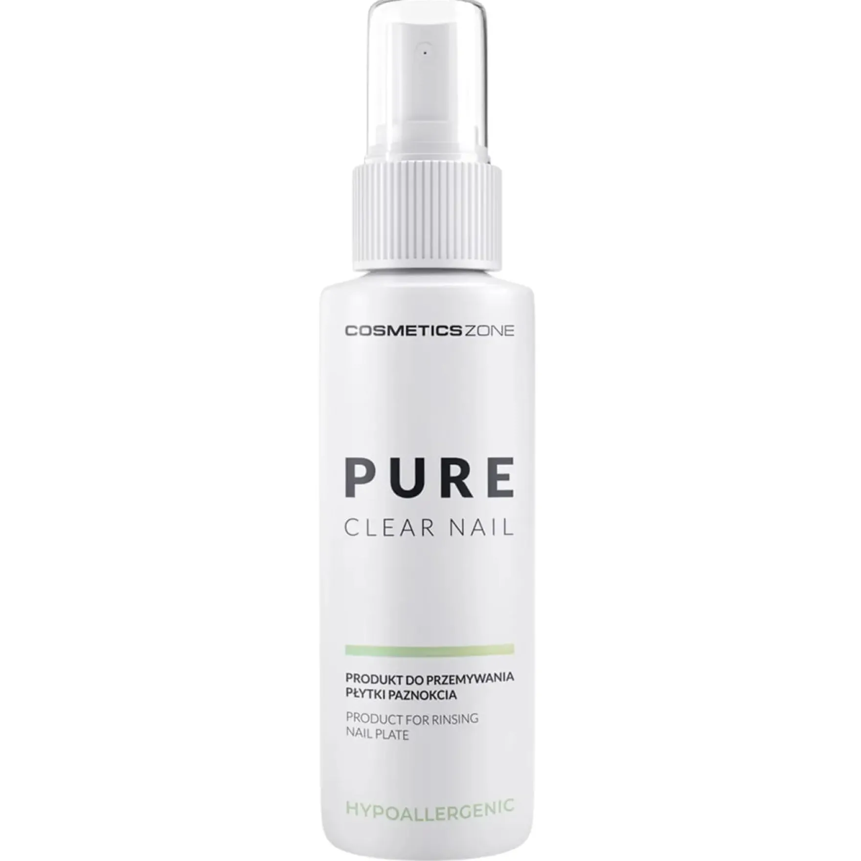 Hypoallergenic Nail Cleaner Pure Clear Nail