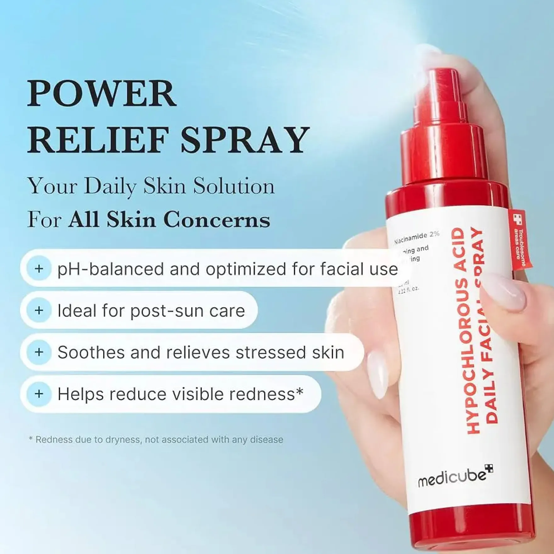 Hypochlorous Acid Daily Facial Spray 50 ml.