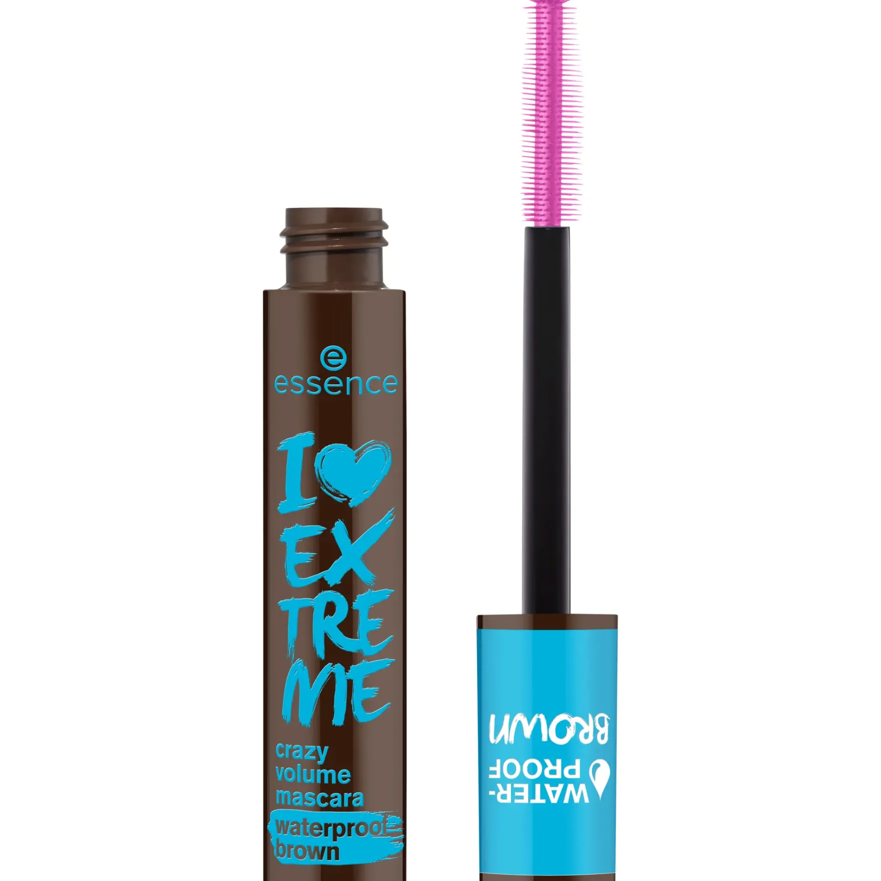 I Love Extreme Crazy Volume Mascara Waterproof Brown 01 Cozy Brown