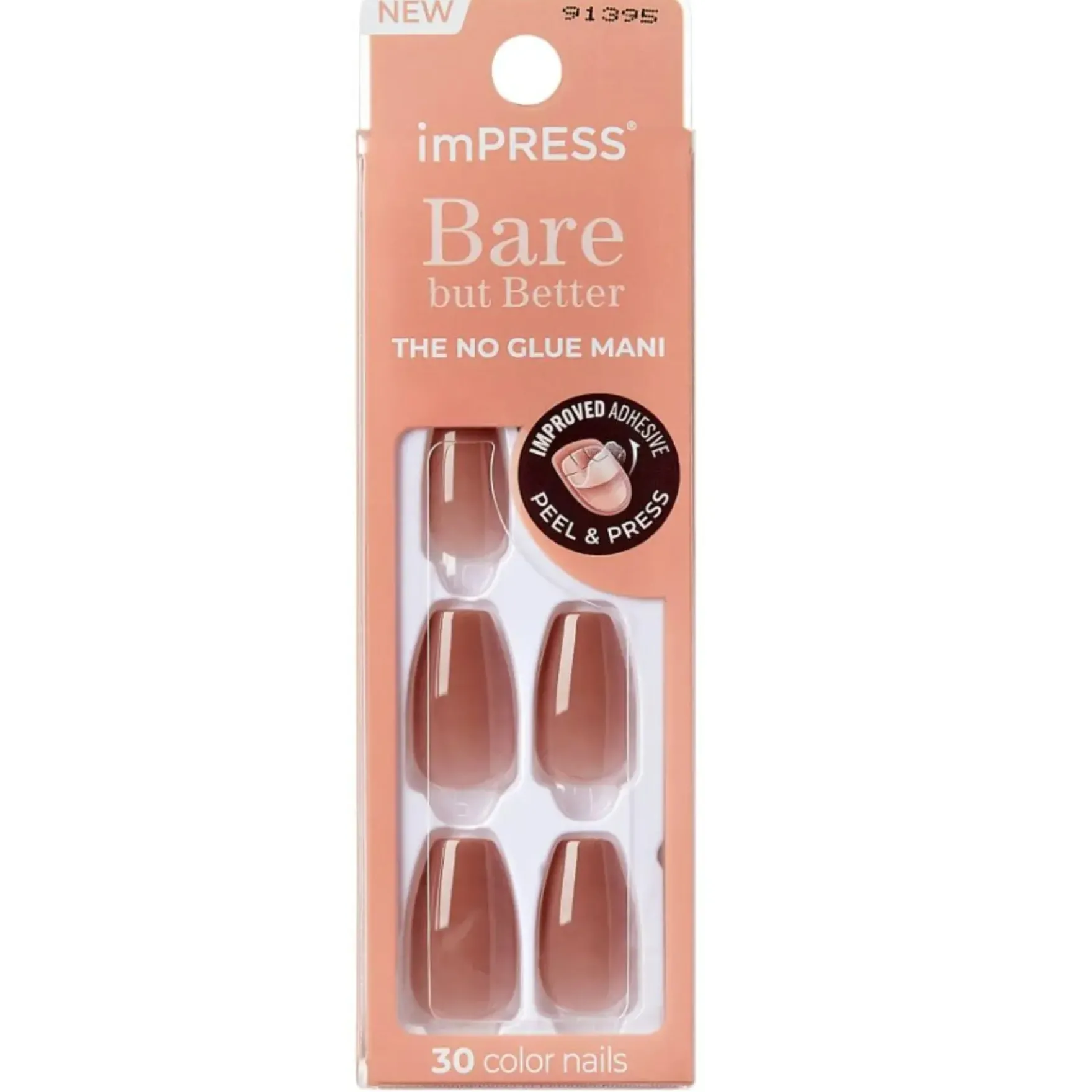Impress Color Bare But Better Nails Flare