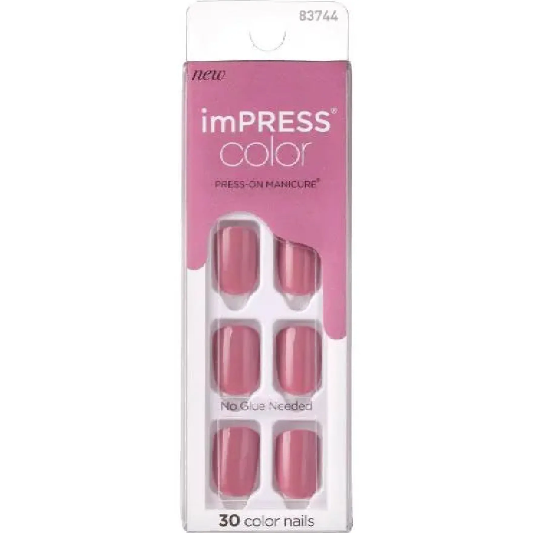 Impress Color Press-On Nails Petal Pink