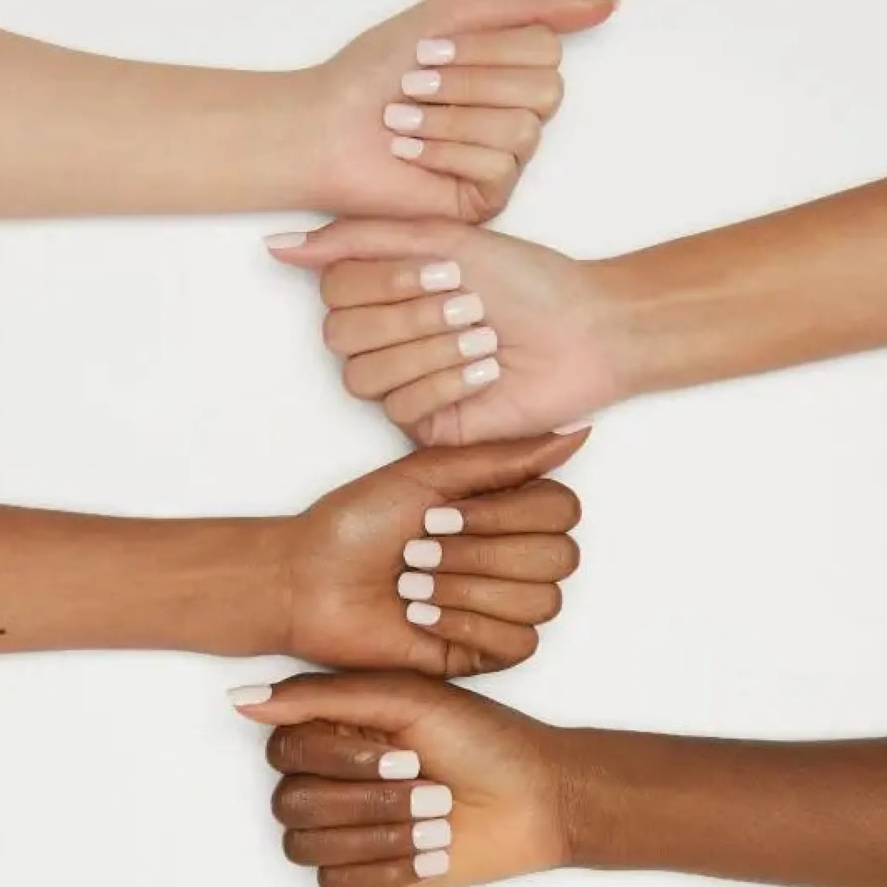 Impress Color Press-On Nails Point Pink