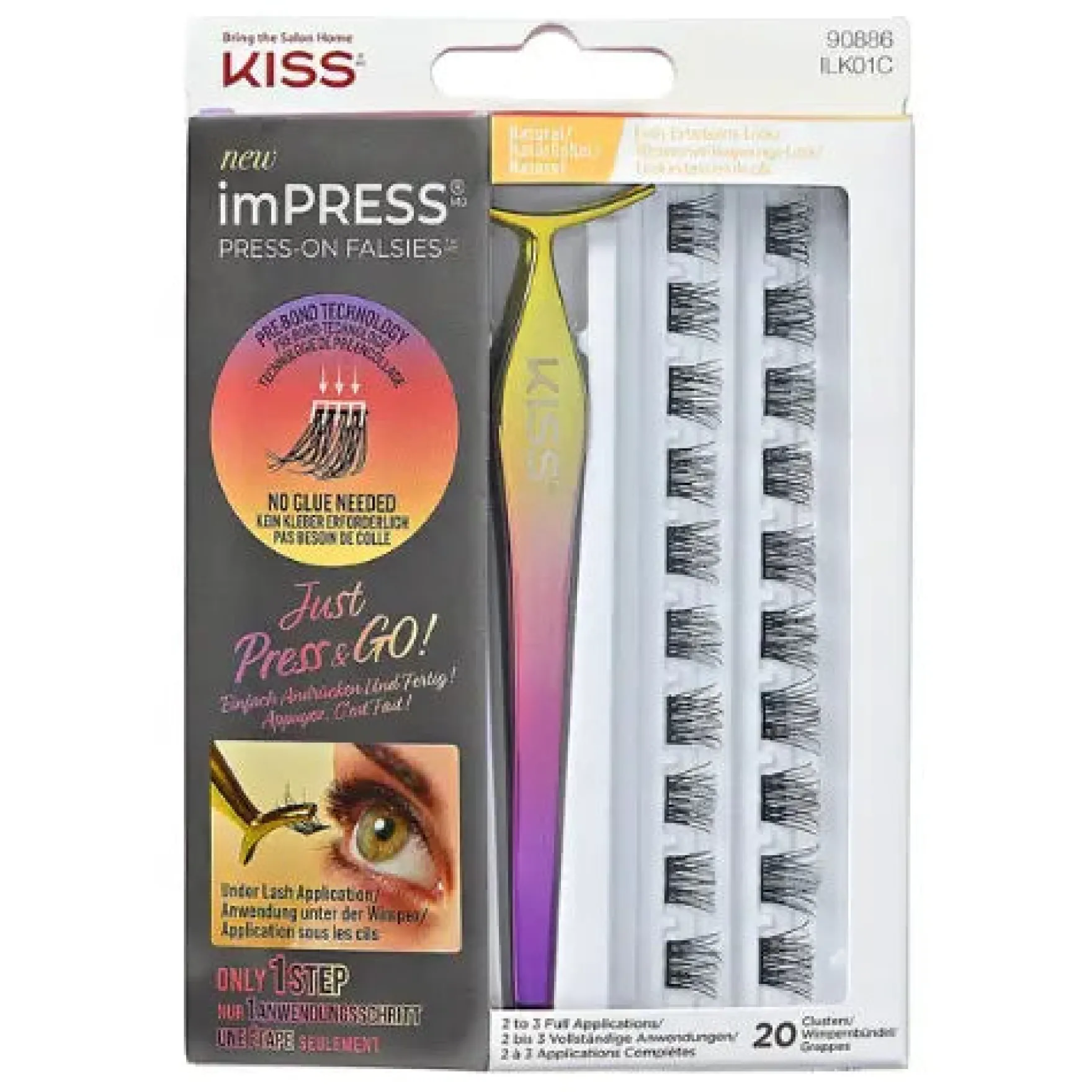 Impress Press on Falsies Kit 01