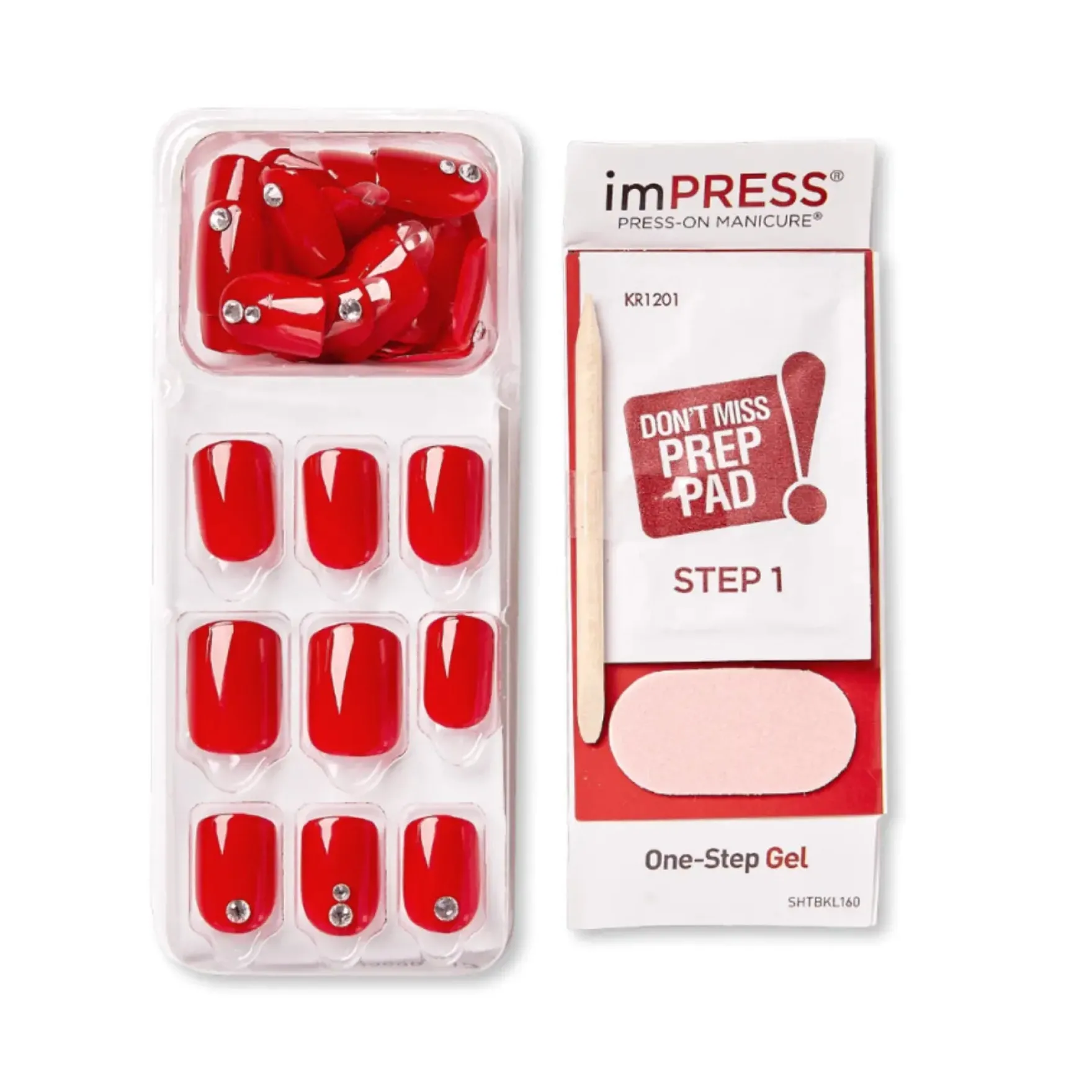 Impress Press-on Manicure Kill Heels