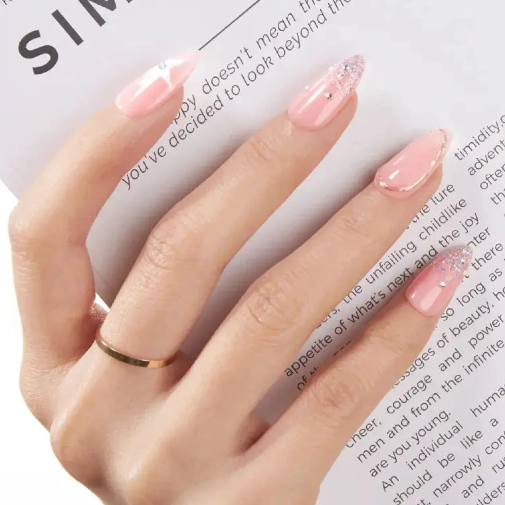 8-in-1 Builder Nail Gel Peach Jelly
