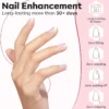8-in-1 Builder Nail Gel Nude Pink Glitter