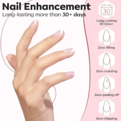 8-in-1 Builder Nail Gel Nude Pink Glitter