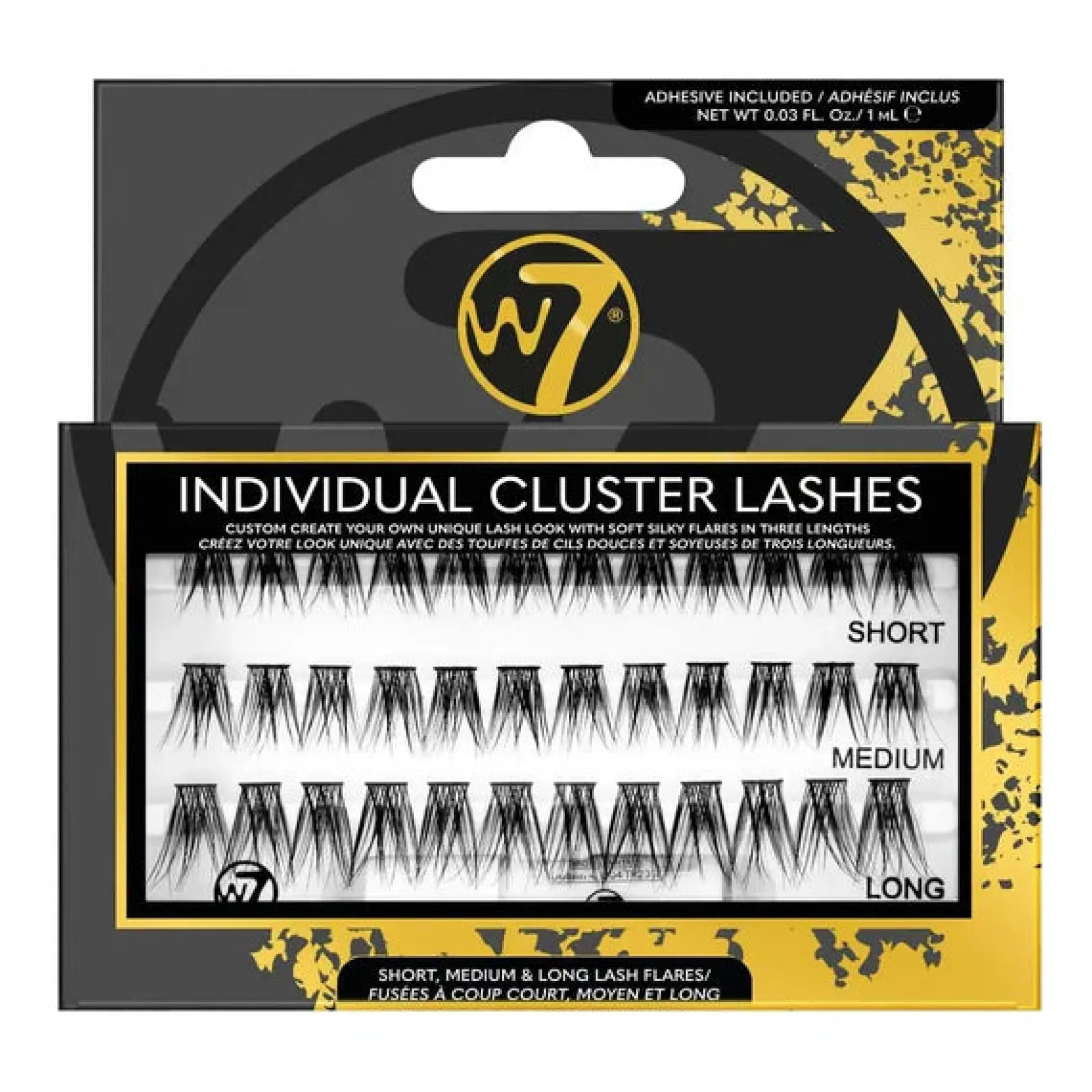Individual cluster eyelashes