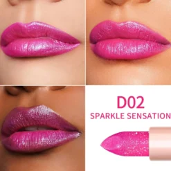 Infinity Moisture Shine Lipstick D02 Sparkle Sensation