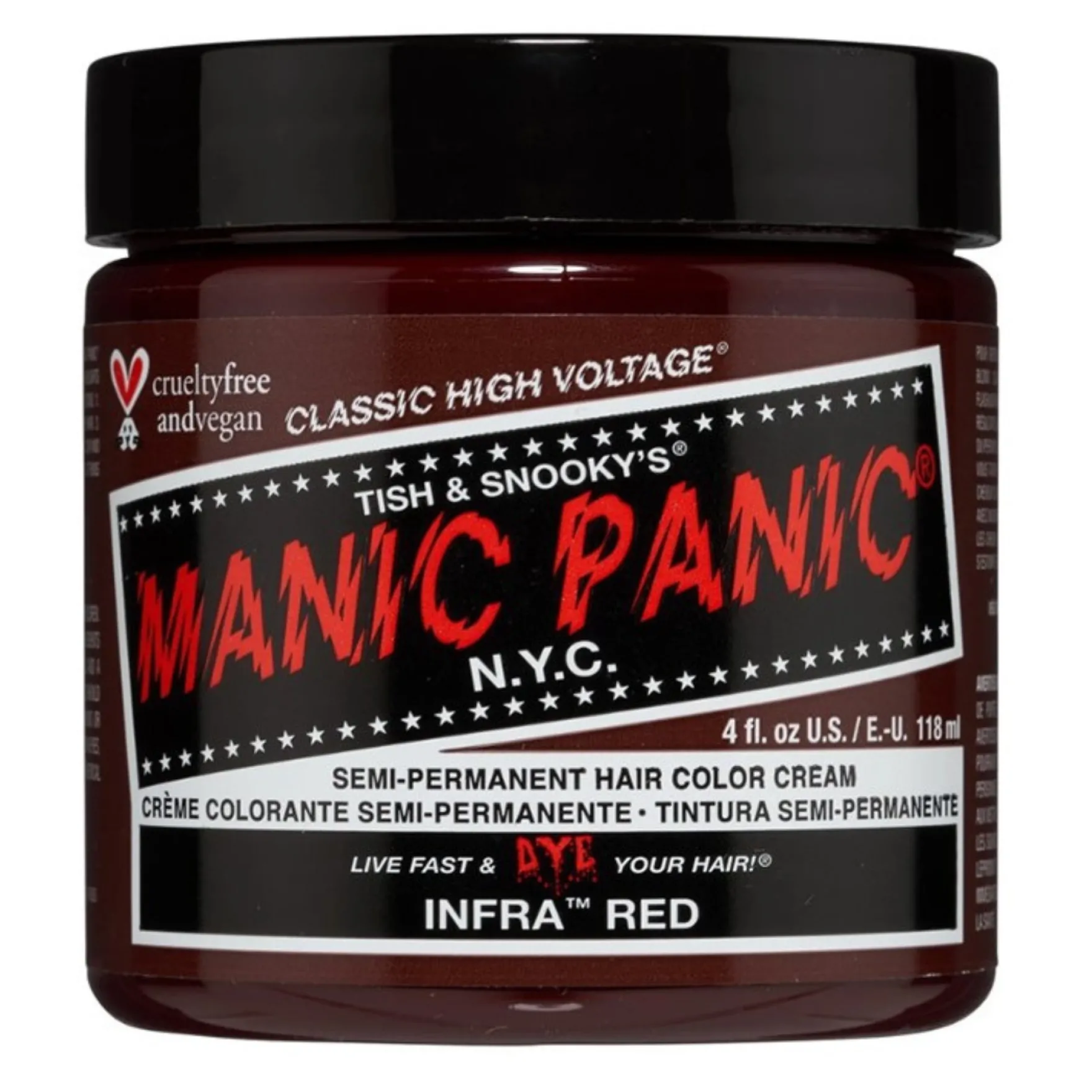 Infra Red Hair Color