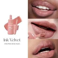 Ink Velvet 45 Pink Beige Nude