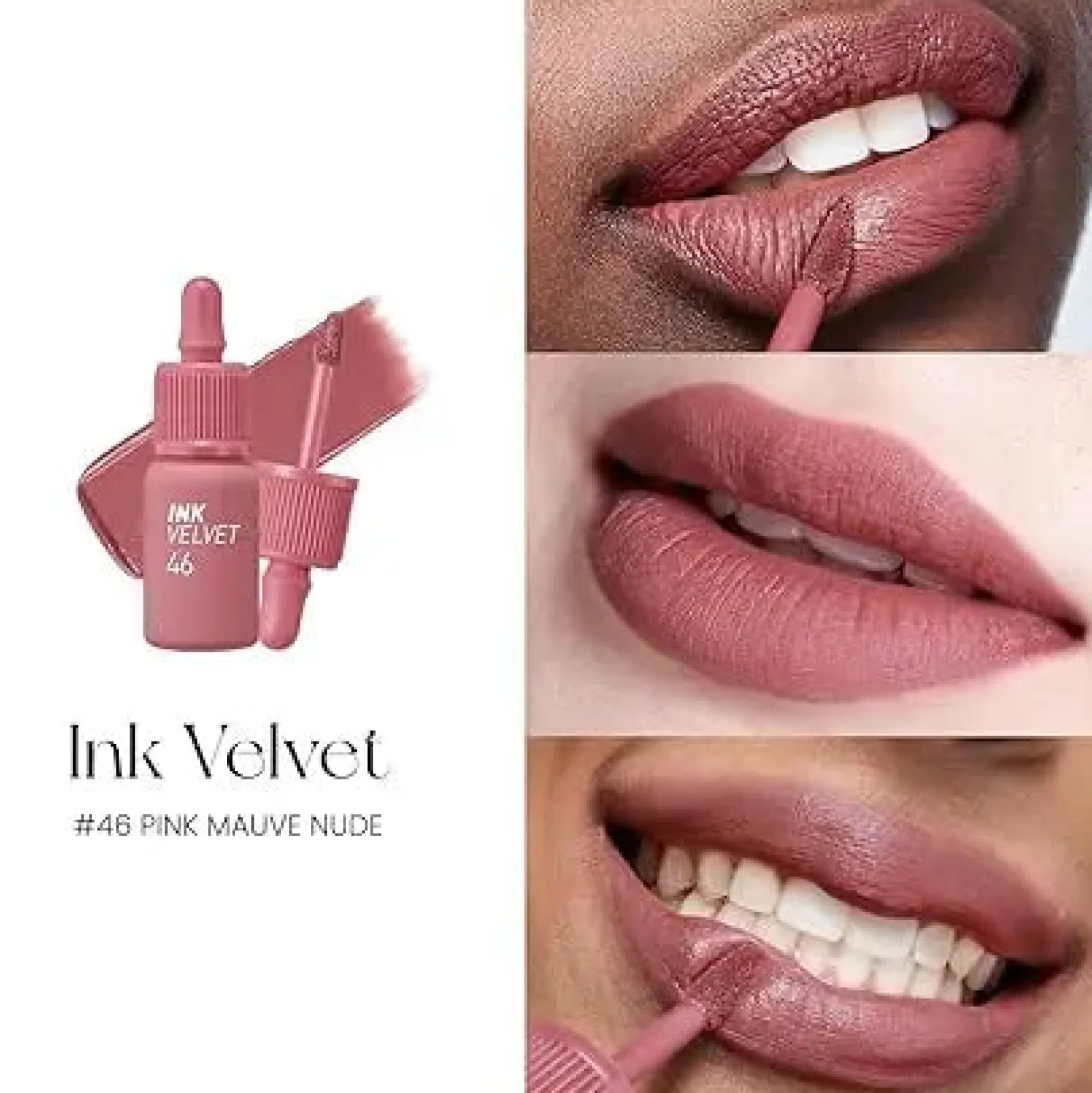 Ink Velvet 46 Pink Mauve Nude
