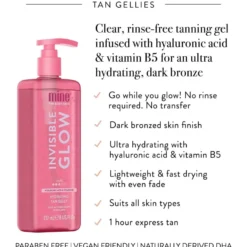 Invisible Glow Dark Hydrating Tan Gelly