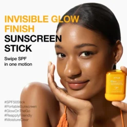 Invisible Glow Finish Sunscreen Stick