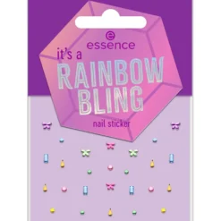 It's A Rainbow Bling Nail Sticker