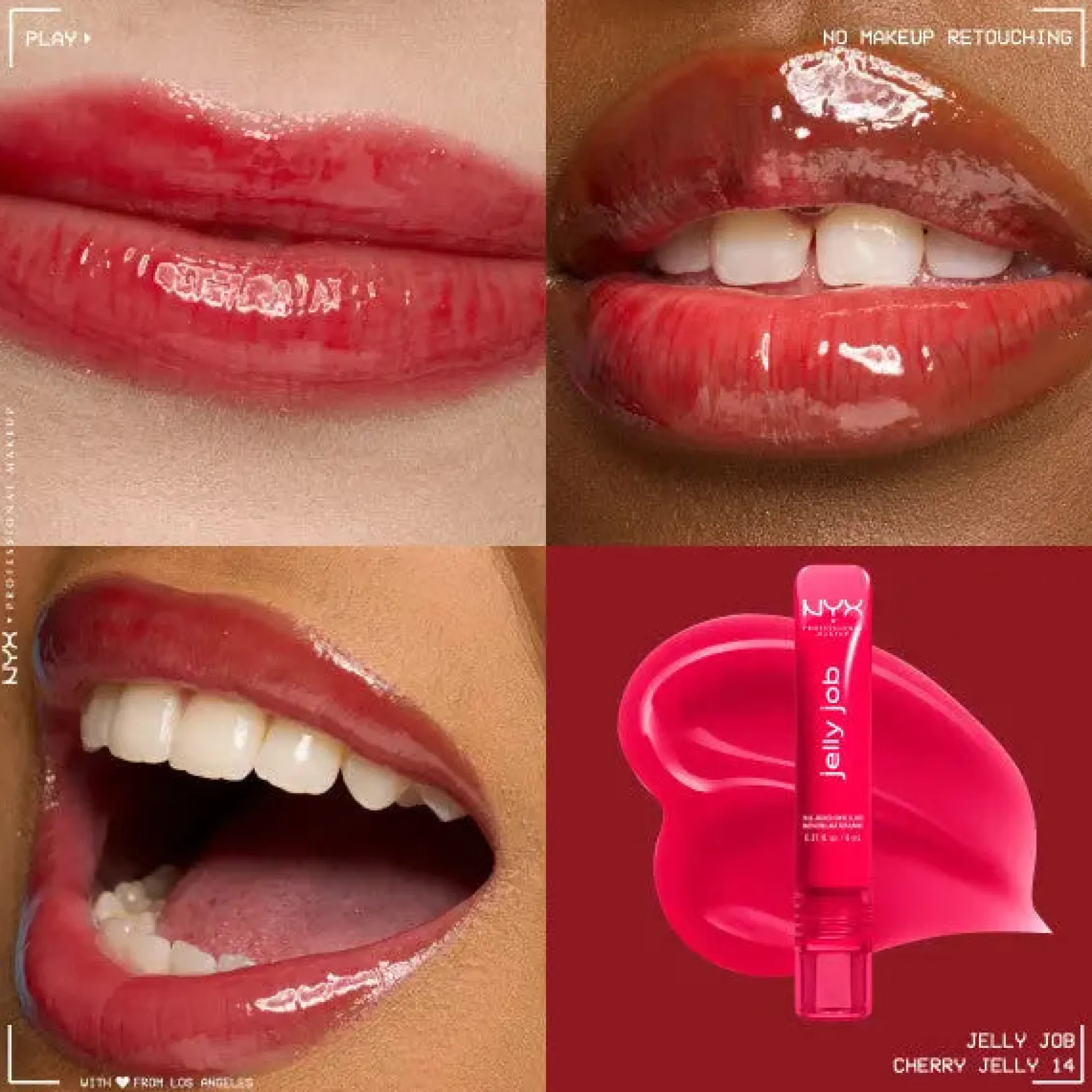 Jelly Job Lipgloss Cherry Jelly