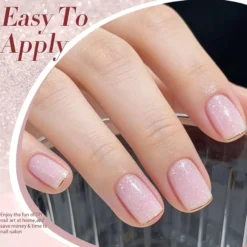 Jelly Nude Snow Glitter Gel JN91