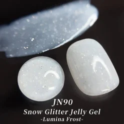Jelly Nude Snow Glitter Gel JN90