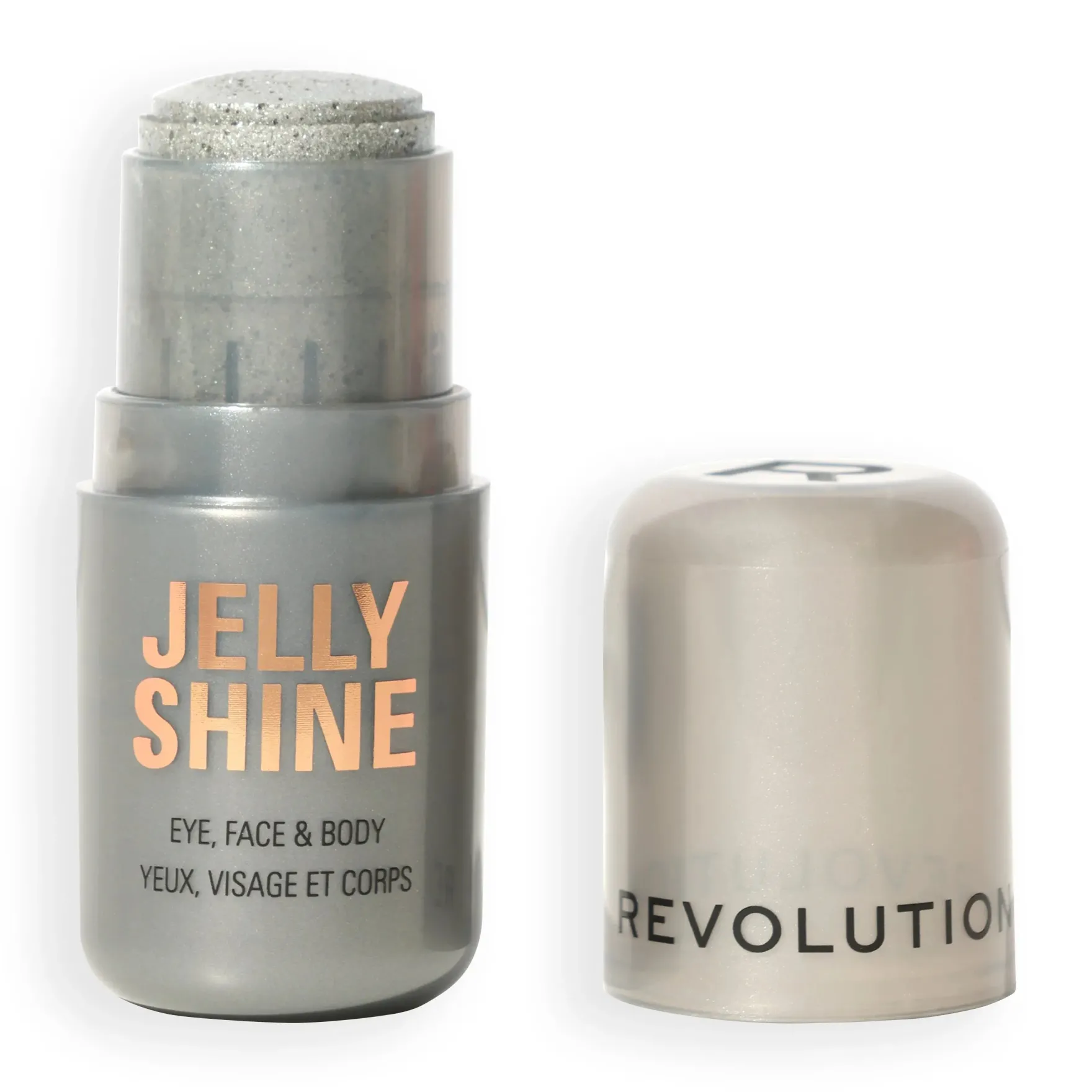 Jelly Shine Eye, Face & Body Highlight Stick Silver Moonlight