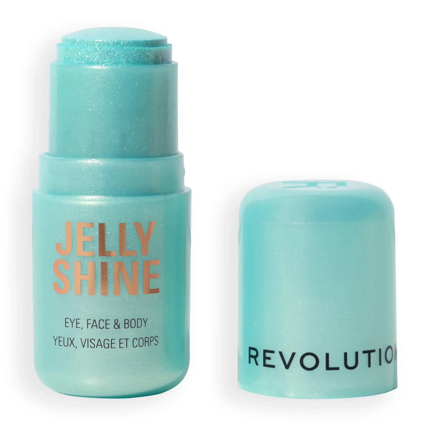 Jelly Shine Eye, Face & Body Highlight Stick Mermaid Green