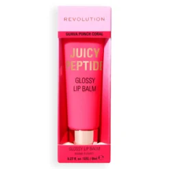 Juicy Peptide Lip Balm Guava Rum Punch Coral