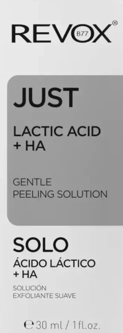 Just Lactic Acid + Ha Gentle Peeling Solution