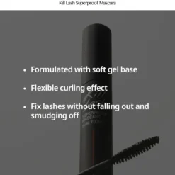 Kill Lash Superproof Mascara 01 Long Curling