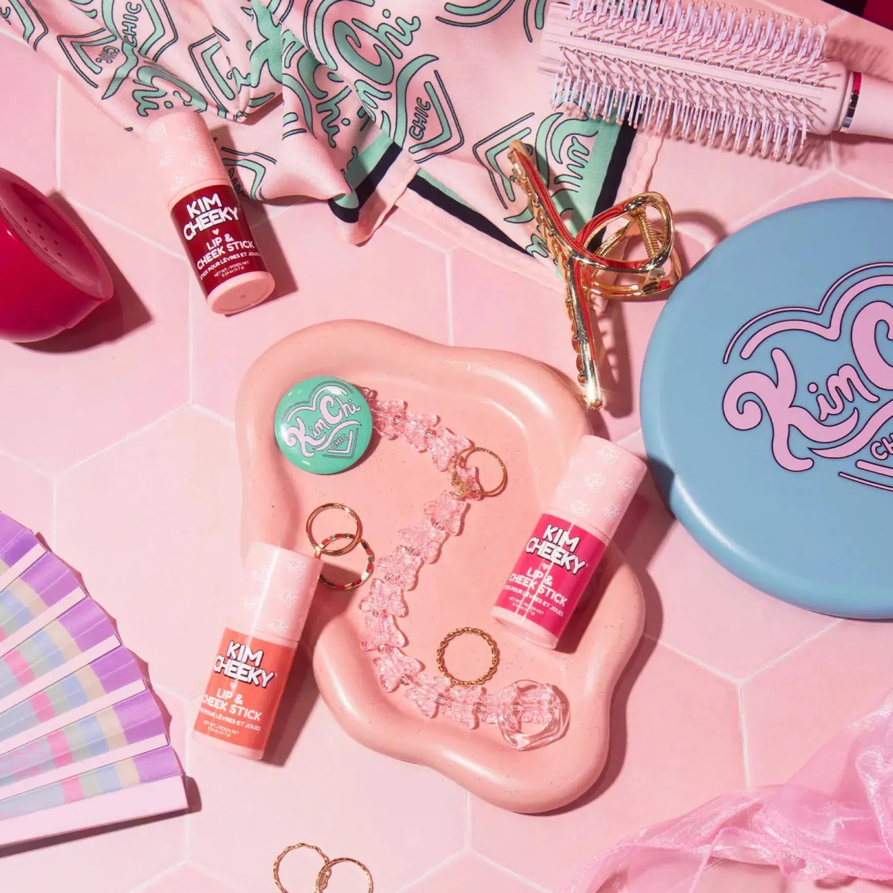 Kim Cheeky Lip & Cheek Stick Pinched