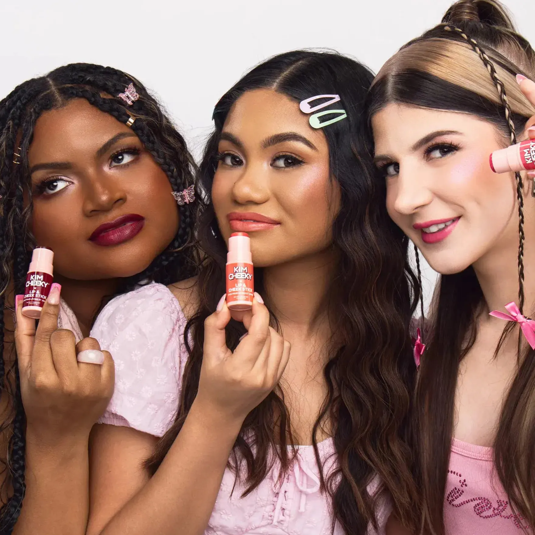 Kim Cheeky Lip & Cheek Stick Pinched