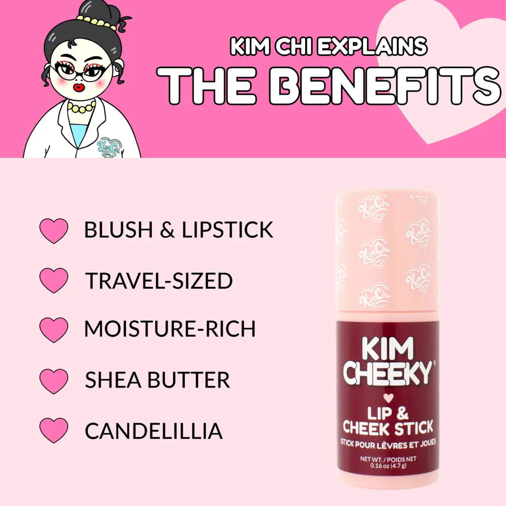 Kim Cheeky Lip & Cheek Stick Bitten