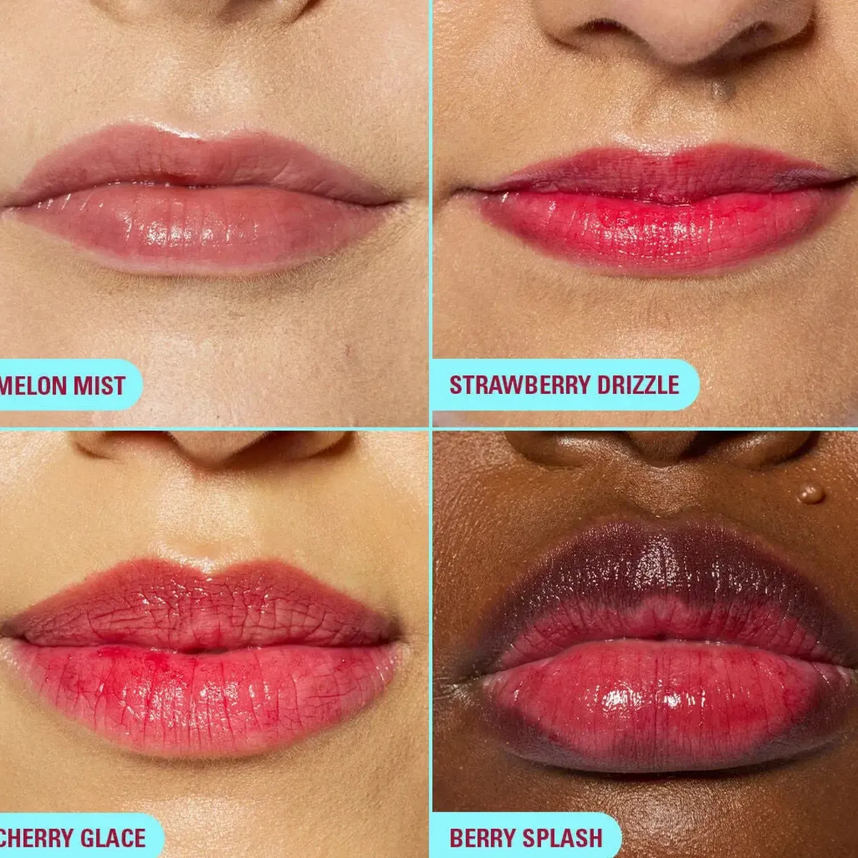 Kiss Drip Water Lip Tint Berry Splash