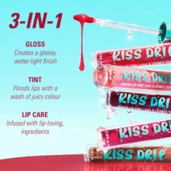 Kiss Drip Water Lip Tint Peach Fizz