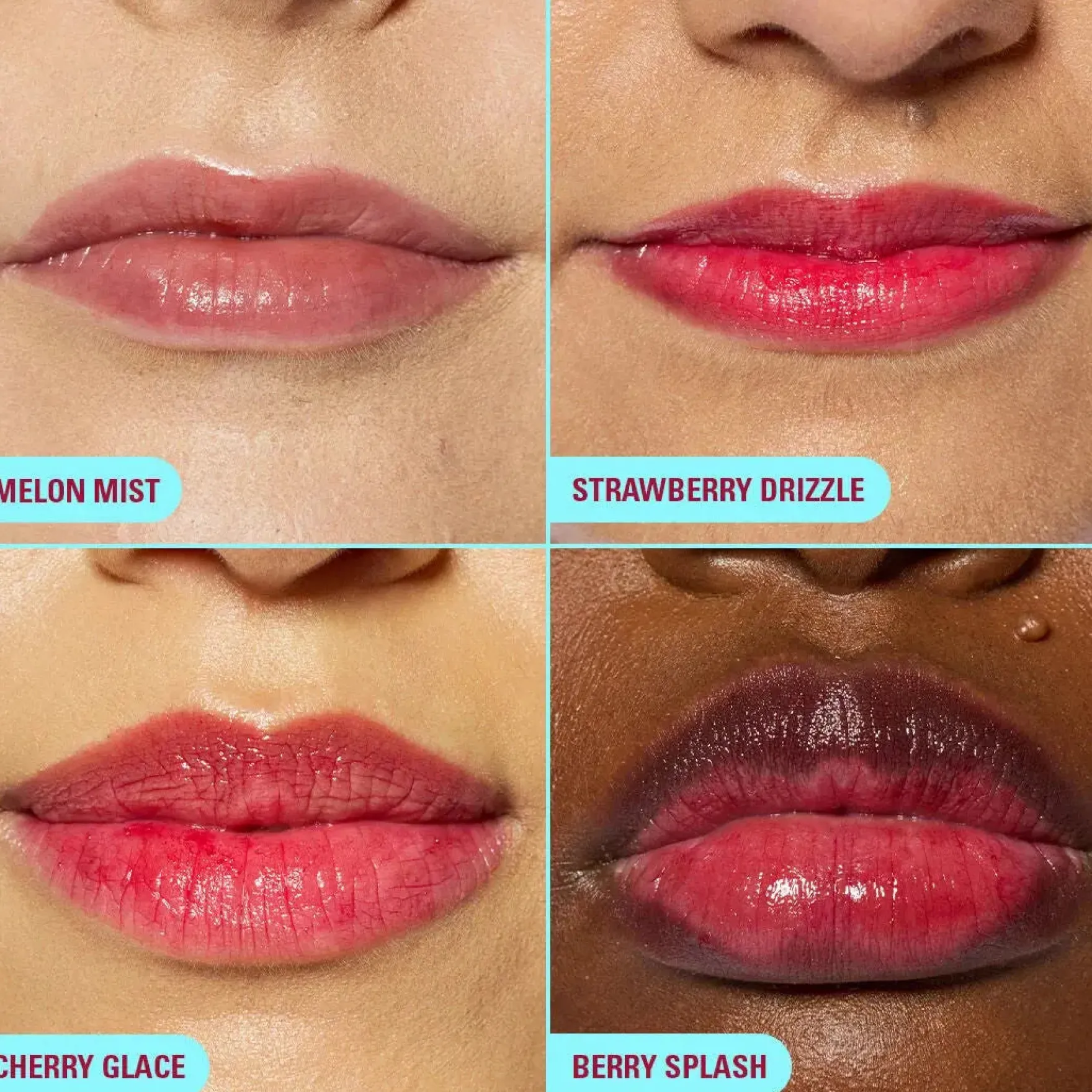 Kiss Drip Water Lip Tint Strawberry Drizzle