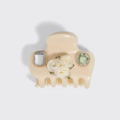 KitschPop Charms & Cloud Clip Set Pearlized Cream