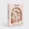 Kitschpop Charms 6pc Set Vintage Pink