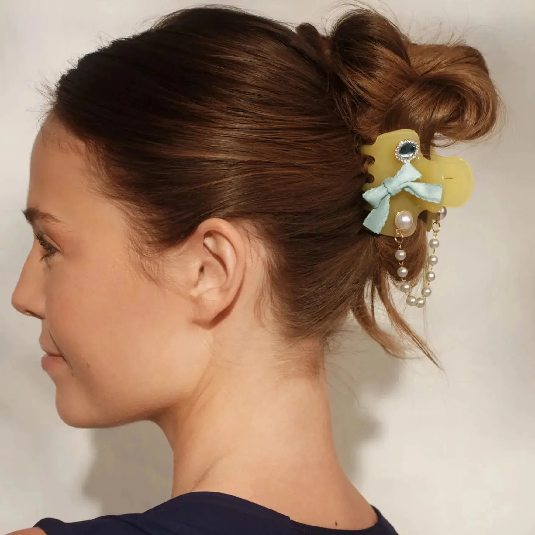 Kitschpop Cloud Clip 7pc Set Coastal Cottage Butter Yellow